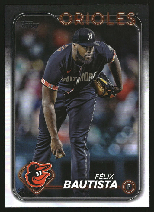 2024 Topps #45 Félix Bautista Rainbow Foil