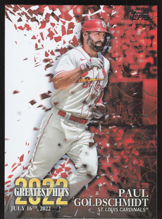 2023 Topps #22GH-9 Paul Goldschmidt 2022 Greatest Hits