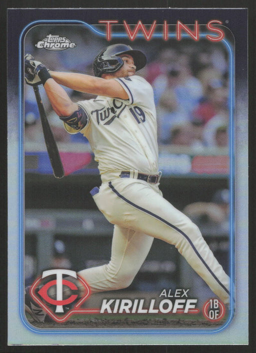 2024 Topps Chrome #206 Alex Kirilloff Refractor