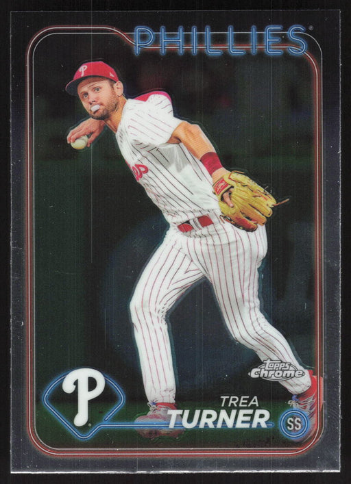 2024 Topps Chrome #169 Trea Turner