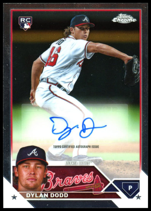 2023 Topps Chrome Update #AC-DD Dylan Dodd Autographs