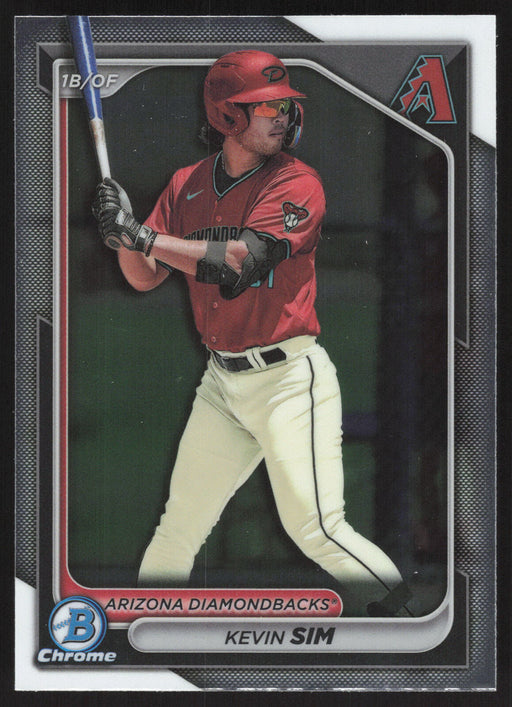 2024 Bowman #BCP-34 Kevin Sim Chrome Prospects