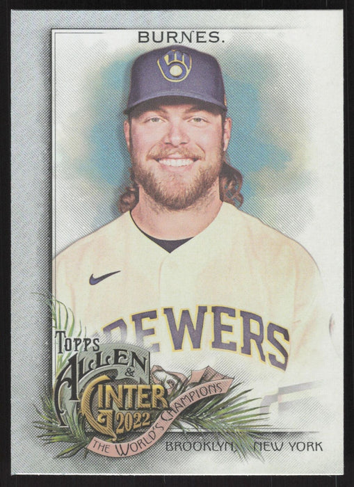 2022 Topps Allen & Ginter #31 Corbin Burnes Silver Portrait