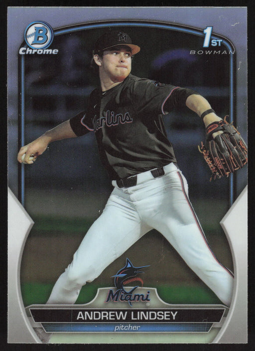 2023 Bowman Draft #BDC-18 Andrew Lindsey Chrome Refractor