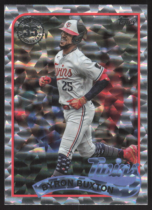 2024 Topps #89B-63 Byron Buxton 1989 Topps Baseball 35th Anniversary Foil