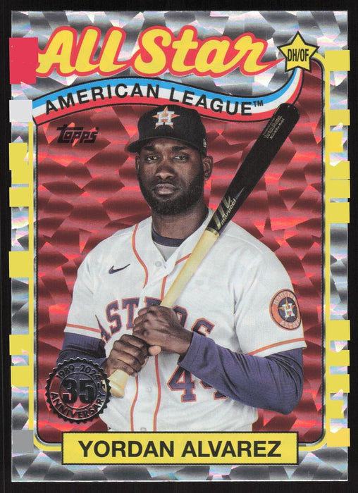 2024 Topps #89ASB-46 Yordan Alvarez 1989 Topps Baseball All-Stars Foil