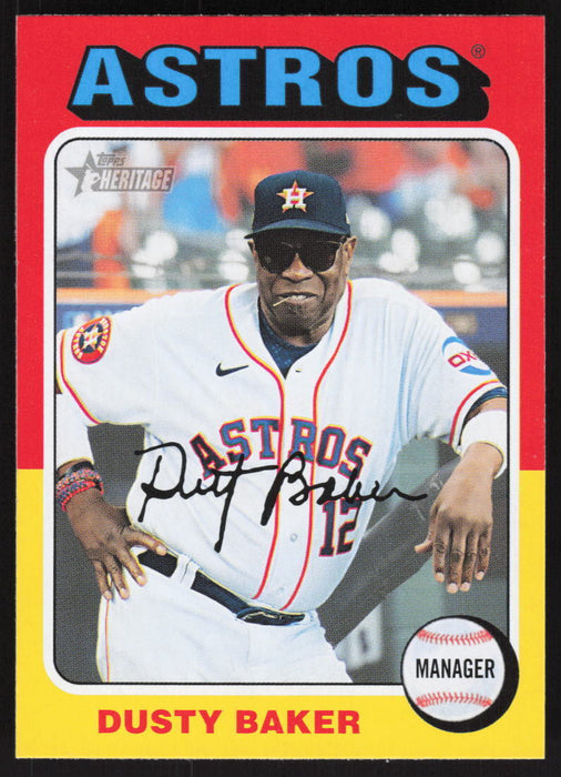 2024 Topps Heritage #283 Dusty Baker