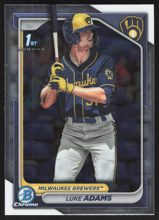 2024 Bowman #BCP-50 Luke Adams Chrome Prospects