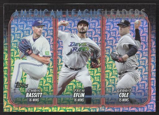 2024 Topps #57 American League Leaders Wins Holiday