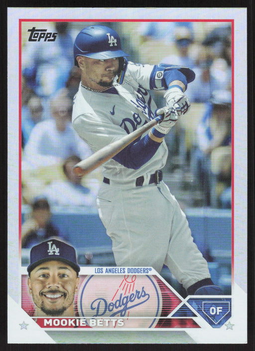 2023 Topps #50 Mookie Betts Rainbow Foil