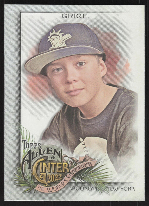 2022 Topps Allen & Ginter #211 Blake Grice Silver Portrait