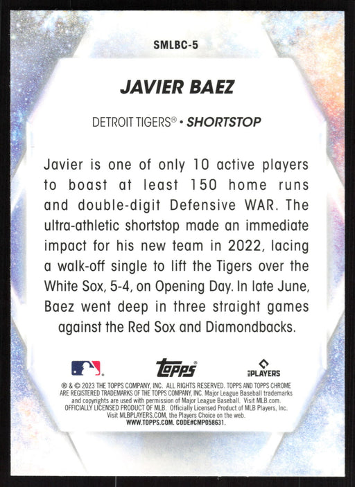 2023 Topps #SMLBC-5 Javier Báez Stars of MLB Chrome