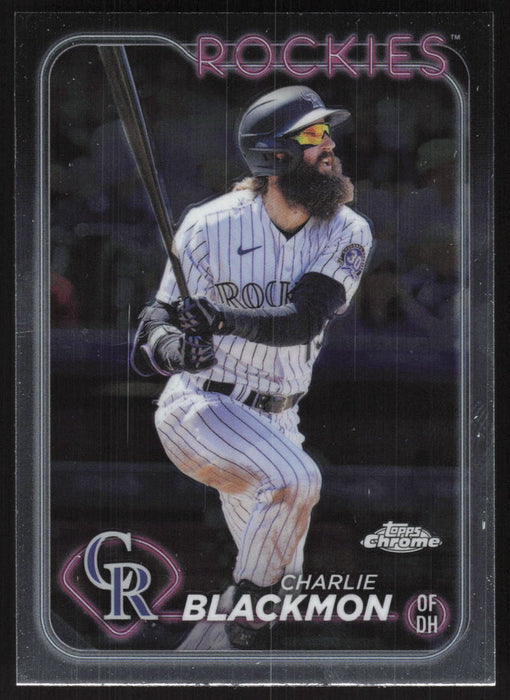 2024 Topps Chrome #157 Charlie Blackmon