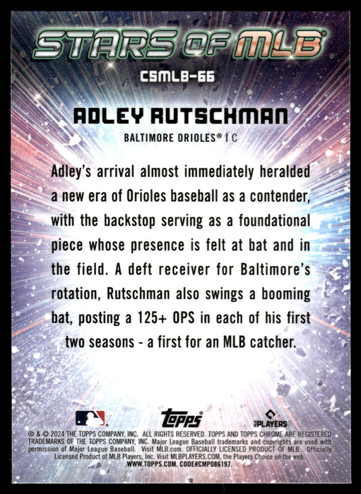 2024 Topps Update #CSMLB-66 Adley Rutschman Stars of MLB Chrome