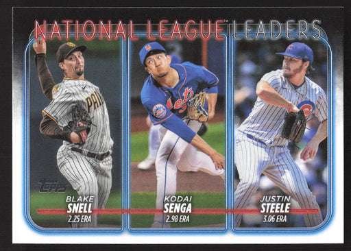 2024 Topps #212 National League Leaders ERA