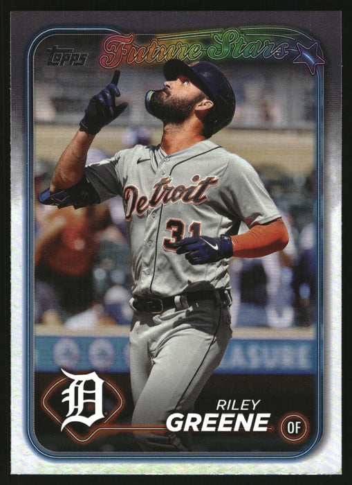 2024 Topps #274 Riley Greene Rainbow Foil