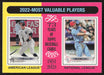 2024 Topps Heritage #212 2022 MVPs (Aaron Judge / Paul Goldschmidt)