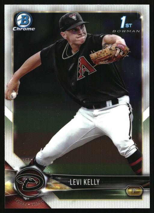 2018 Bowman Draft #BDC-102 Levi Kelly Chrome