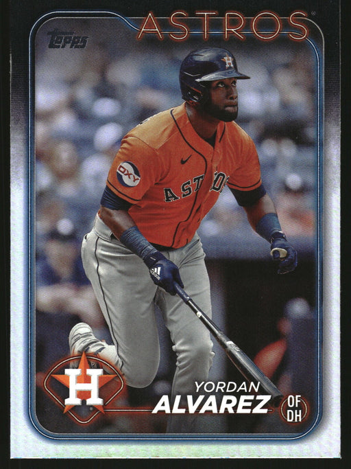 2024 Topps #273 Yordan Alvarez Rainbow Foil