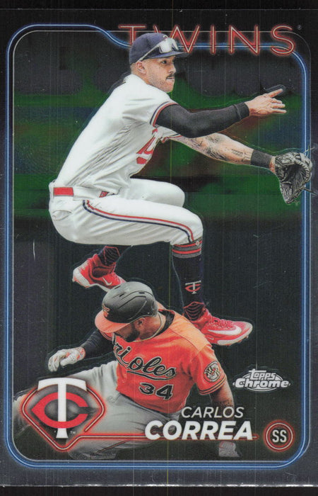 2024 Topps Chrome #156 Carlos Correa