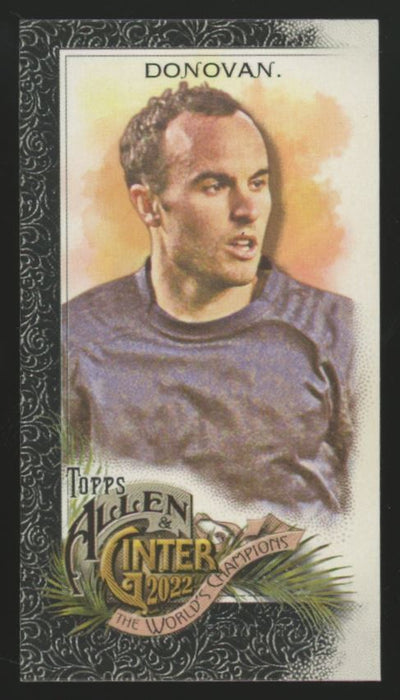 2022 Topps Allen & Ginter #184 Landon Donovan Mini Black Border