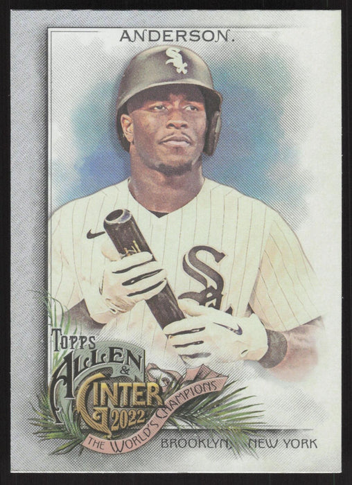 2022 Topps Allen & Ginter #143 Tim Anderson Silver Portrait