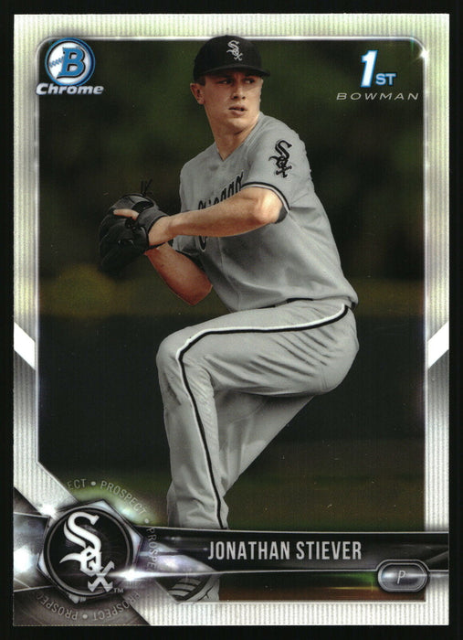 2018 Bowman Draft #BDC-27 Jonathan Stiever Chrome