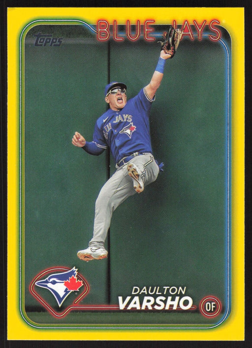 2024 Topps #43 Daulton Varsho Yellow