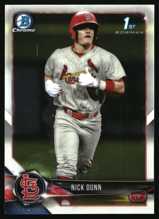 2018 Bowman Draft #BDC-149 Nick Dunn Chrome