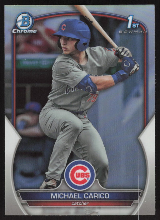 2023 Bowman Draft #BDC-170 Michael Carico Chrome Refractor