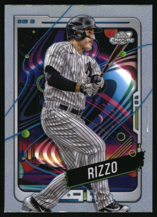 2024 Topps Chrome Cosmic #118 Anthony Rizzo Refractors