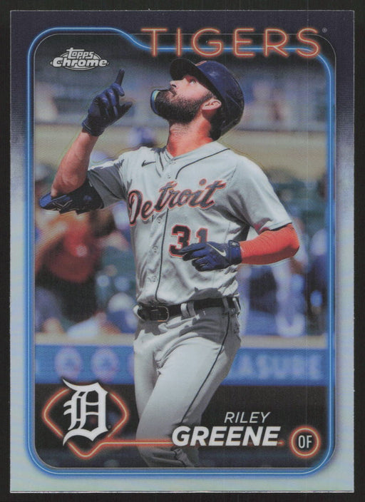 2024 Topps Chrome #101 Riley Greene Refractor