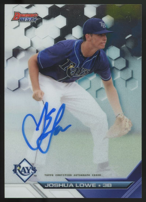 2016 Bowman's Best #B16-JL Joshua Lowe Best of 2016 Autographs