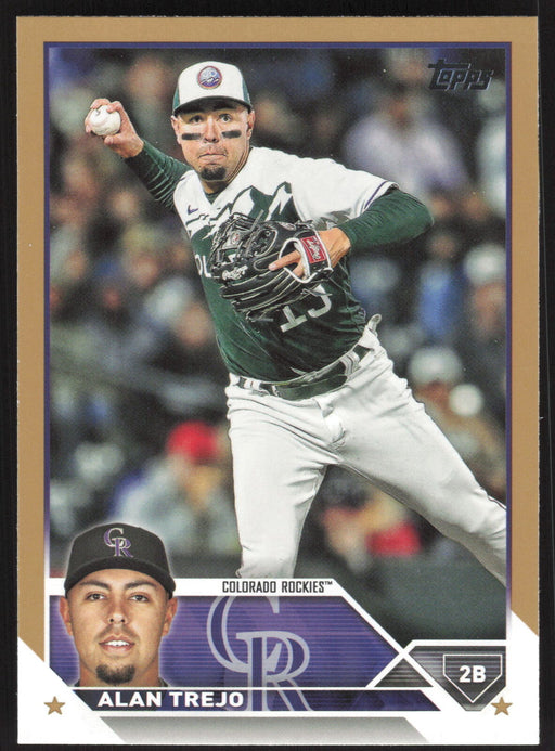 2023 Topps Update #US104 Alan Trejo Gold #/2023