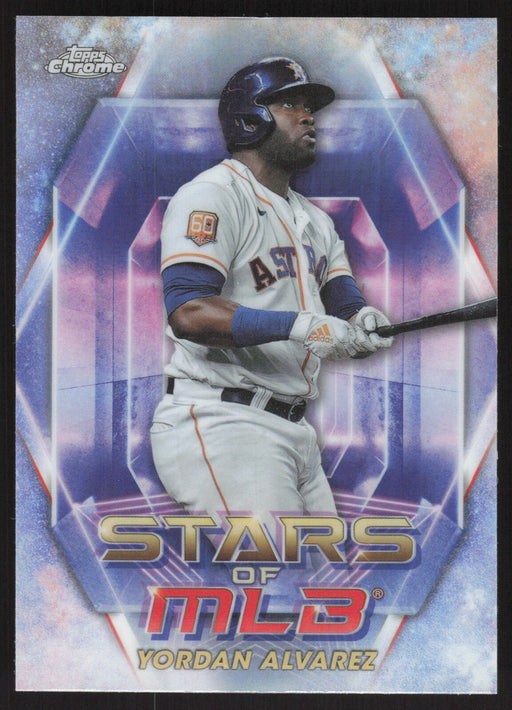 2023 Topps #SMLBC-45 Yordan Alvarez Stars of MLB Chrome