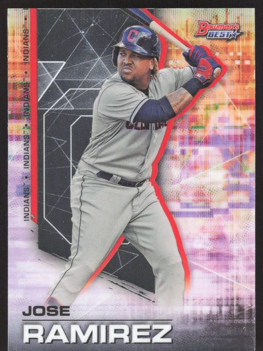 2021 Bowman's Best #9 Jose Ramirez