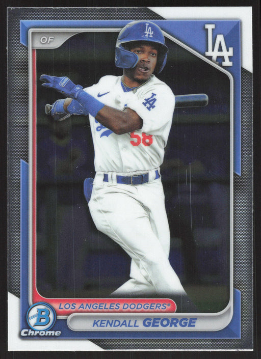 2024 Bowman #BCP-58 Kendall George Chrome Prospects