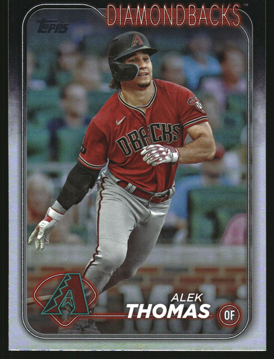 2024 Topps #282 Alek Thomas Rainbow Foil