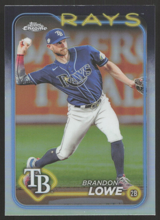 2024 Topps Chrome #286 Brandon Lowe Refractor