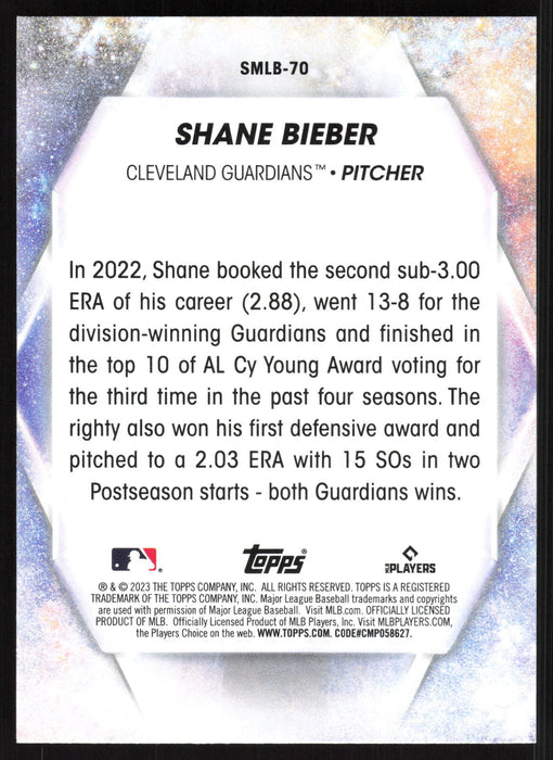 2023 Topps Update #SMLB-70 Shane Bieber Stars of MLB