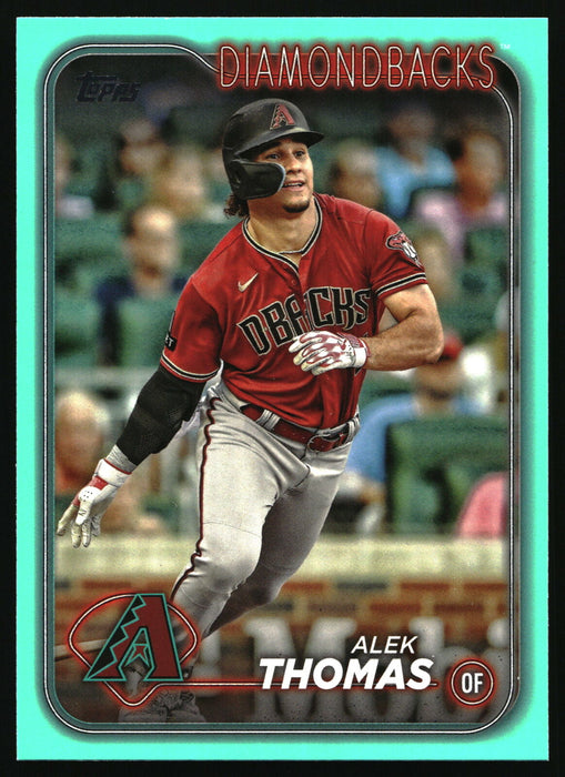 2024 Topps #282 Alek Thomas Aqua