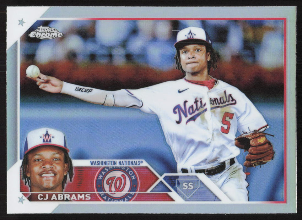 2023 Topps Chrome #185 CJ Abrams Refractor