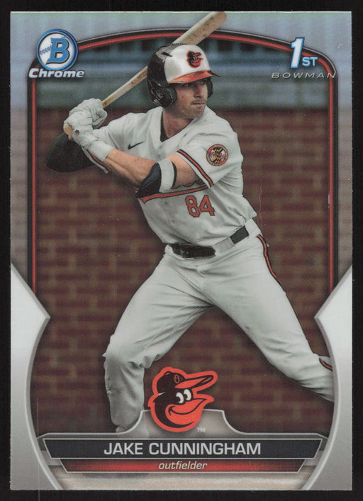 2023 Bowman Draft #BDC-198 Jake Cunningham Chrome Refractor