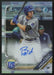 2019 Bowman #CPA-BH Brewer Hicklen Chrome Prospect Autographs Refractor #/499