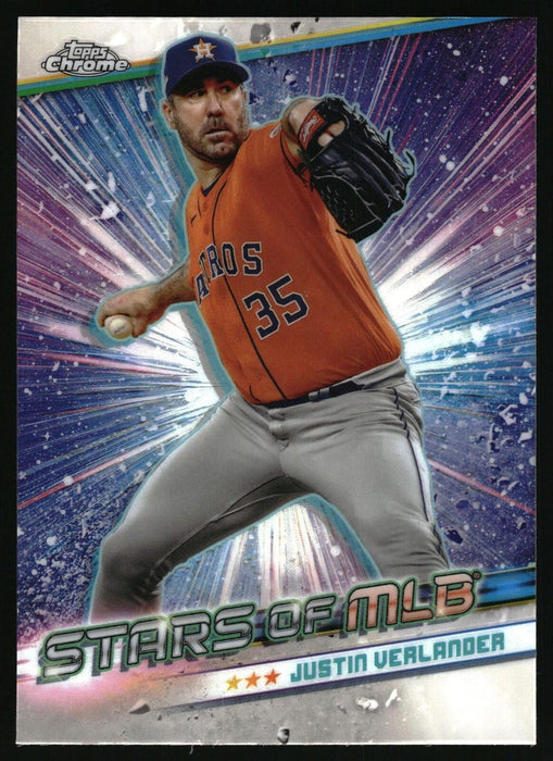 2024 Topps Update #CSMLB-68 Justin Verlander Stars of MLB Chrome