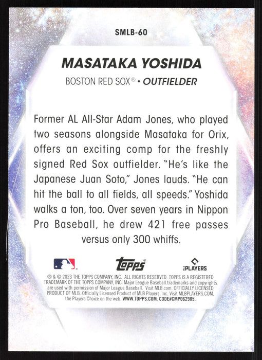 2023 Topps #SMLB-60 Masataka Yoshida Stars of MLB