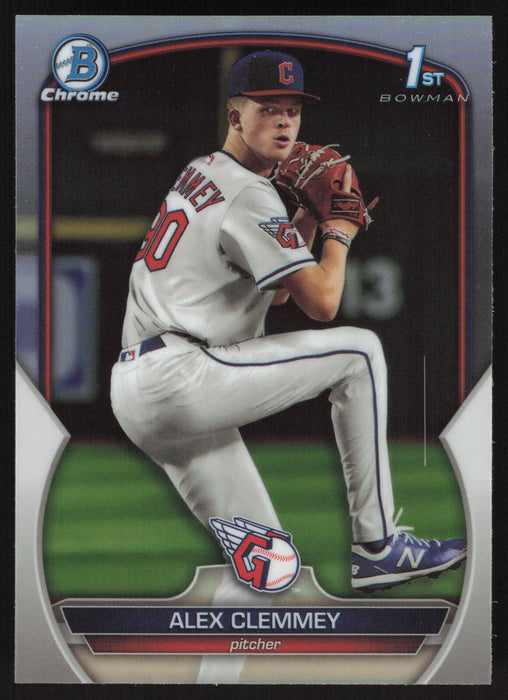 2023 Bowman Draft #BDC-79 Alex Clemmey Chrome Refractor