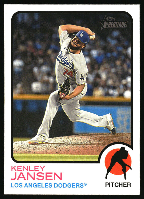 2022 Topps Heritage #387 Kenley Jansen