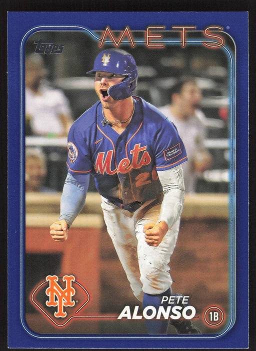 2024 Topps #20 Pete Alonso Royal Blue