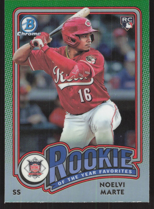 2024 Bowman #ROY-4 Noelvi Marte Rookie of the Year Favorites